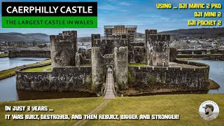 Caerphilly Castle  The Largest in Wales 2nd in Britain [upl. by Gleason219]