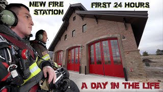 First 24 Hours in a New Fire Station  A Day in the Life [upl. by Alvis]