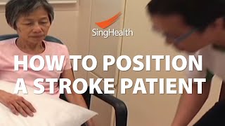 How To Position A Stroke Patient [upl. by Akcebar]