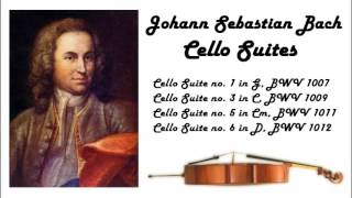 Johann Sebastian Bach  Cello suites in 432 Hz great for reading or studying [upl. by Weiss]